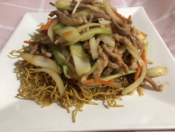 Shredded Pork Chow Mien 肉丝炒面